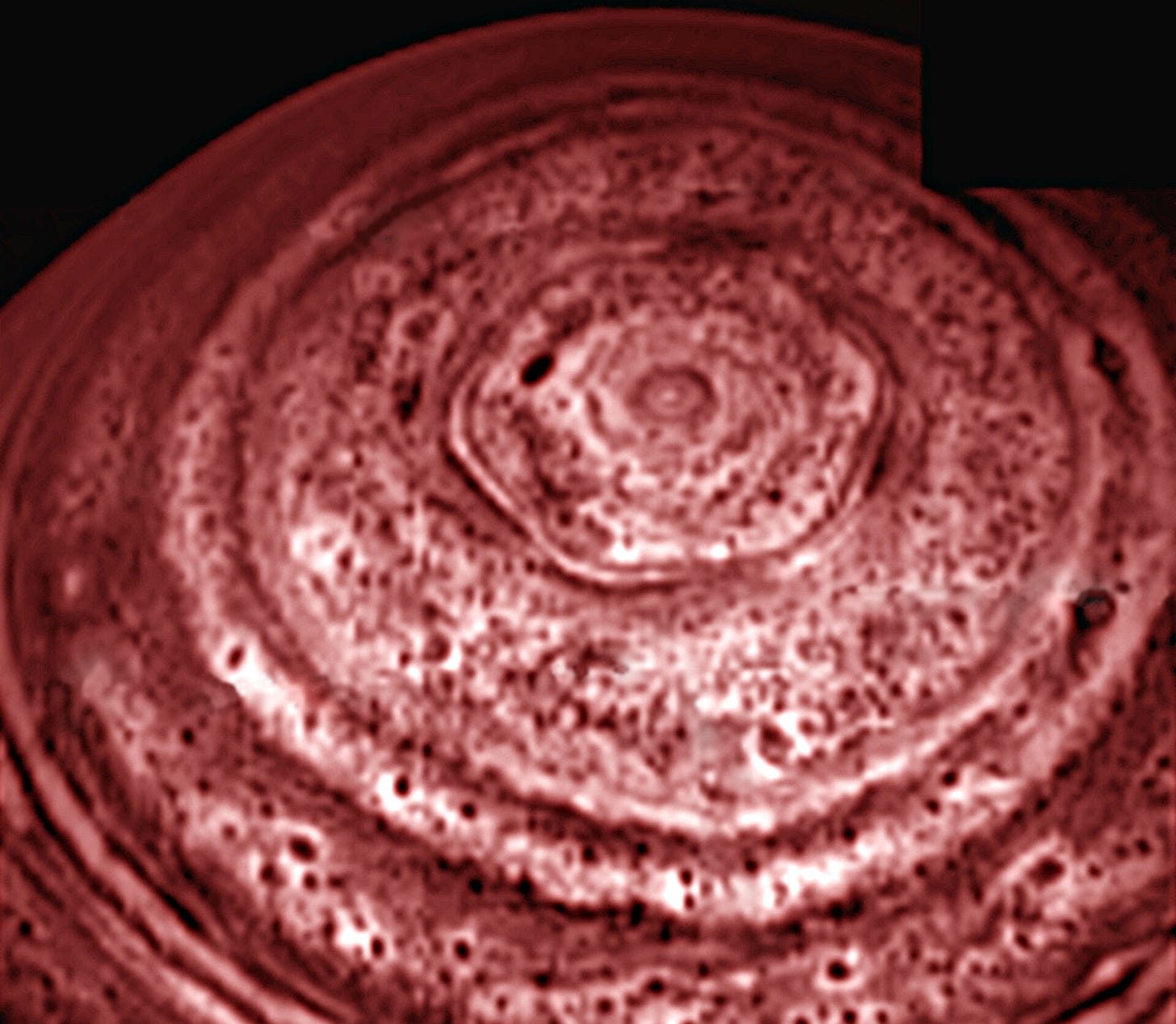 Saturn’s active north pole