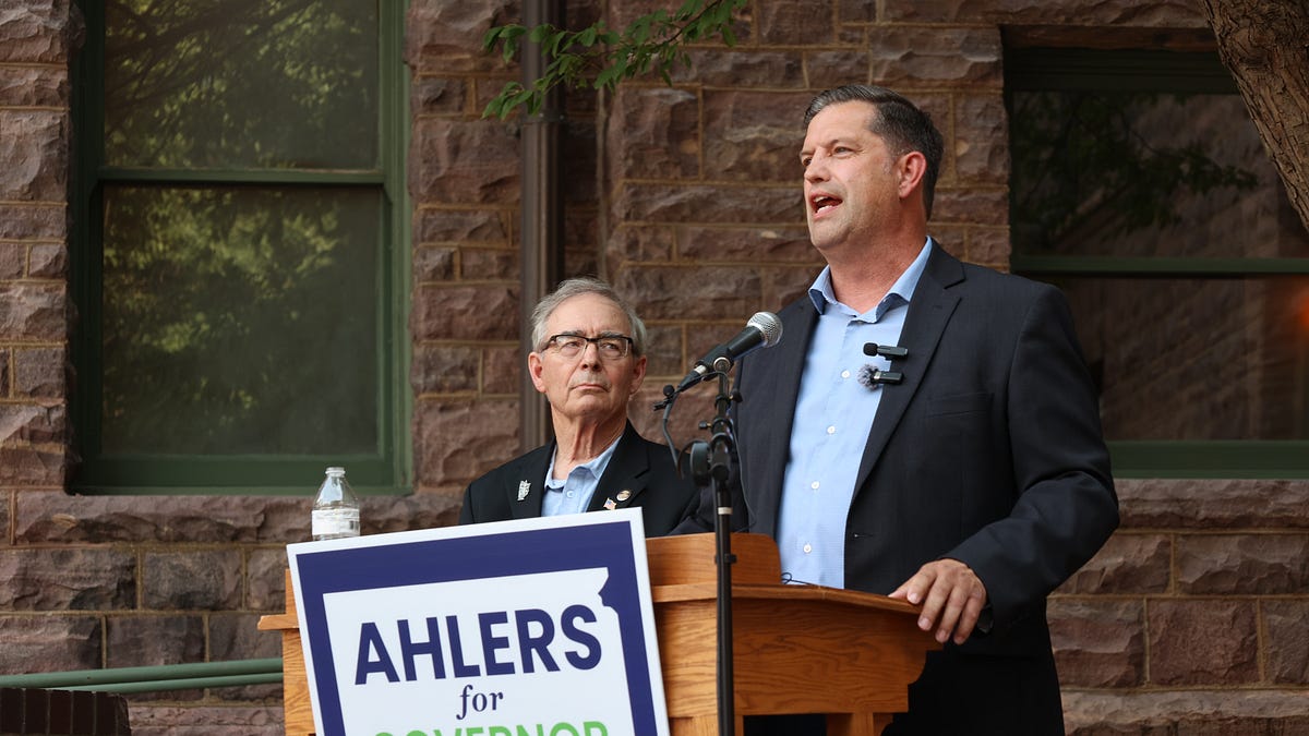 Ahlers, McCleerey try to appeal to moderates while swinging at GOP status quo