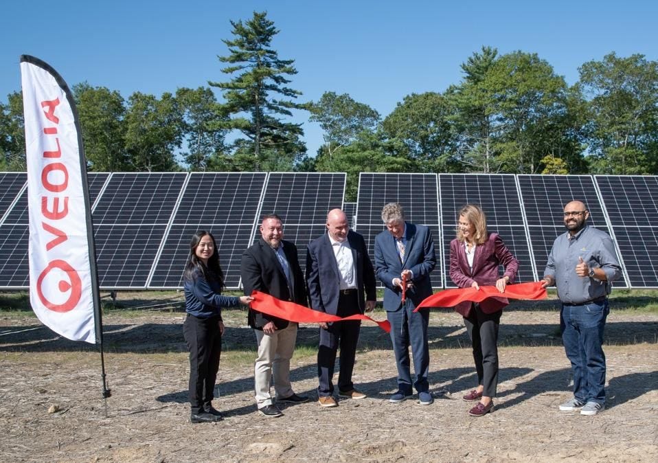 Ribbon Cutting ceremony in Exeter, RI with Karim Hamel and governor McKee