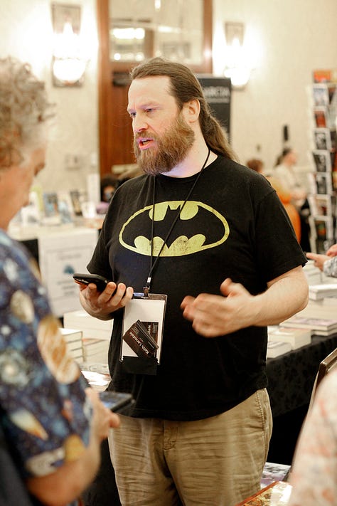 An assortment of people and scenes from Armadillocon 2024, held September 6-8 in Austin, Texas. (Gallery 2)