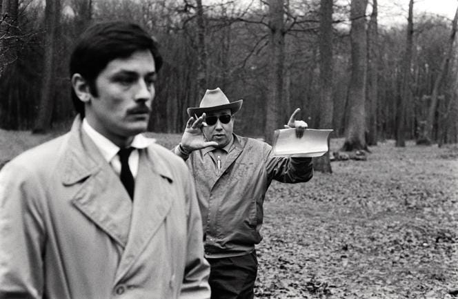 Delon et Melville, les derniers samouraïs