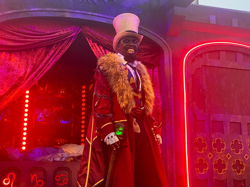 Dr. Oddfellow at Halloween Horror Nights