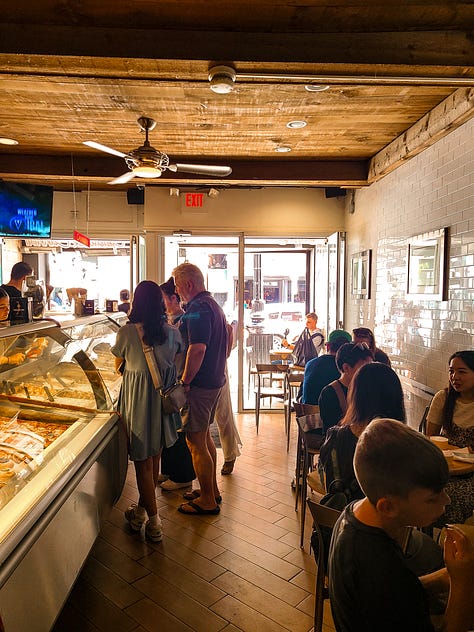 Dolce Hanover St. gelato cannoli caffe