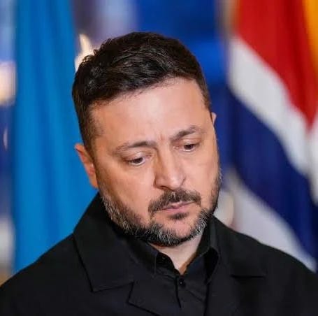 Image of US doesn't 'have time for Ukraine' because of Iran war: ZelenskyyVolodymyr Zelenskyy  looking pensive and perhaps even a bit sad