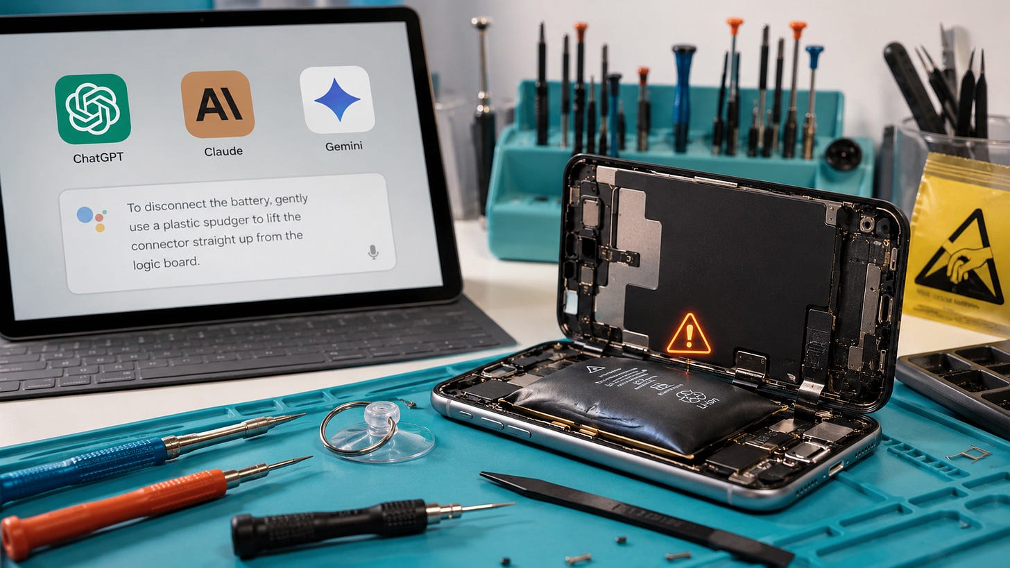 ChatGPT phone repair can destroy data if you trust it too far ChatGPT phone repair can destroy data if you trust it too far