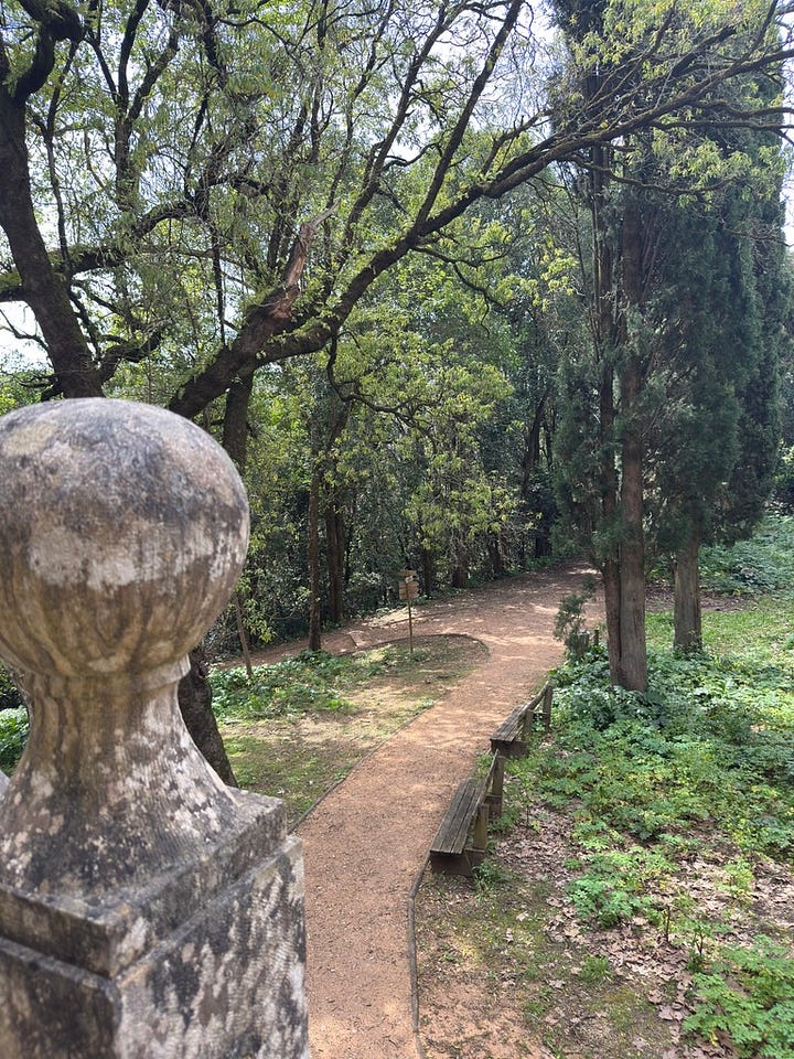 45 hectares or 111 acres of gardens and land surround the castle