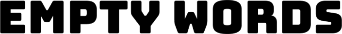 Empty Words