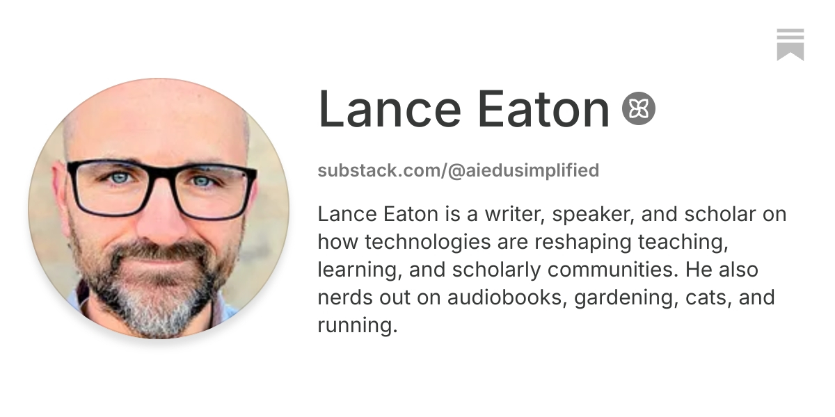 Lance Eaton | Substack