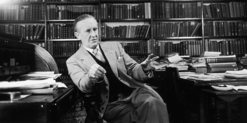 Portrait of J R R Tolkien - Image 1 of 6