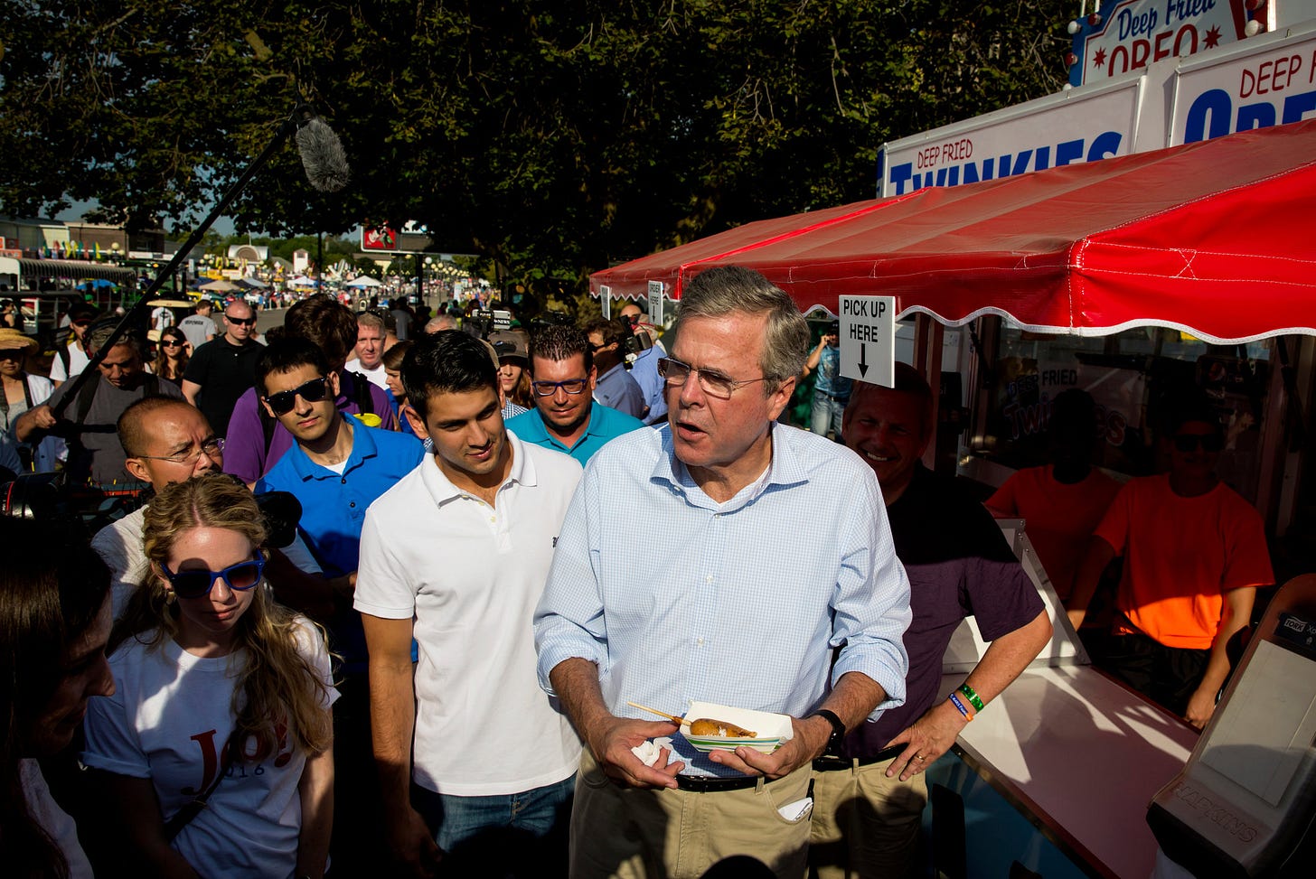 At Iowa's State Fair, Candidates Brave Cholesterol and Hecklers - The New  York Times