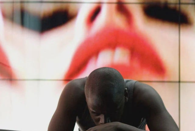 A shot from the Black Mirror episode ’15 Million Merits’. Seriously, that episode completely fucked me up. A shot from the Black Mirror episode ’15 Million Merits’. Seriously, that episode completely fucked me up.