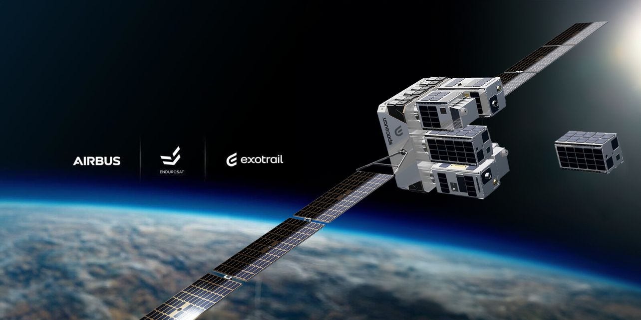 Proud to support Exotrail and Airbus - EnduroSat