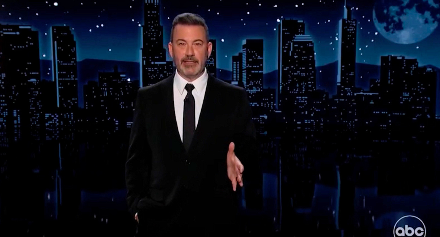 Kimmel tells Melania to 'have a conversation' with Trump