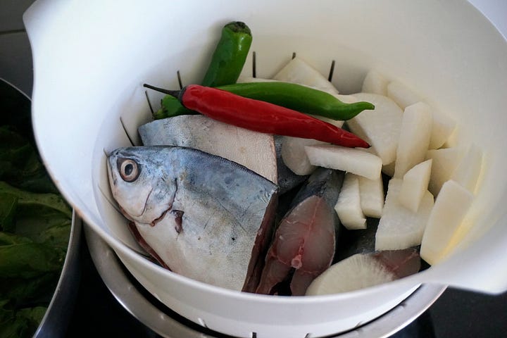 SInigang ingredients