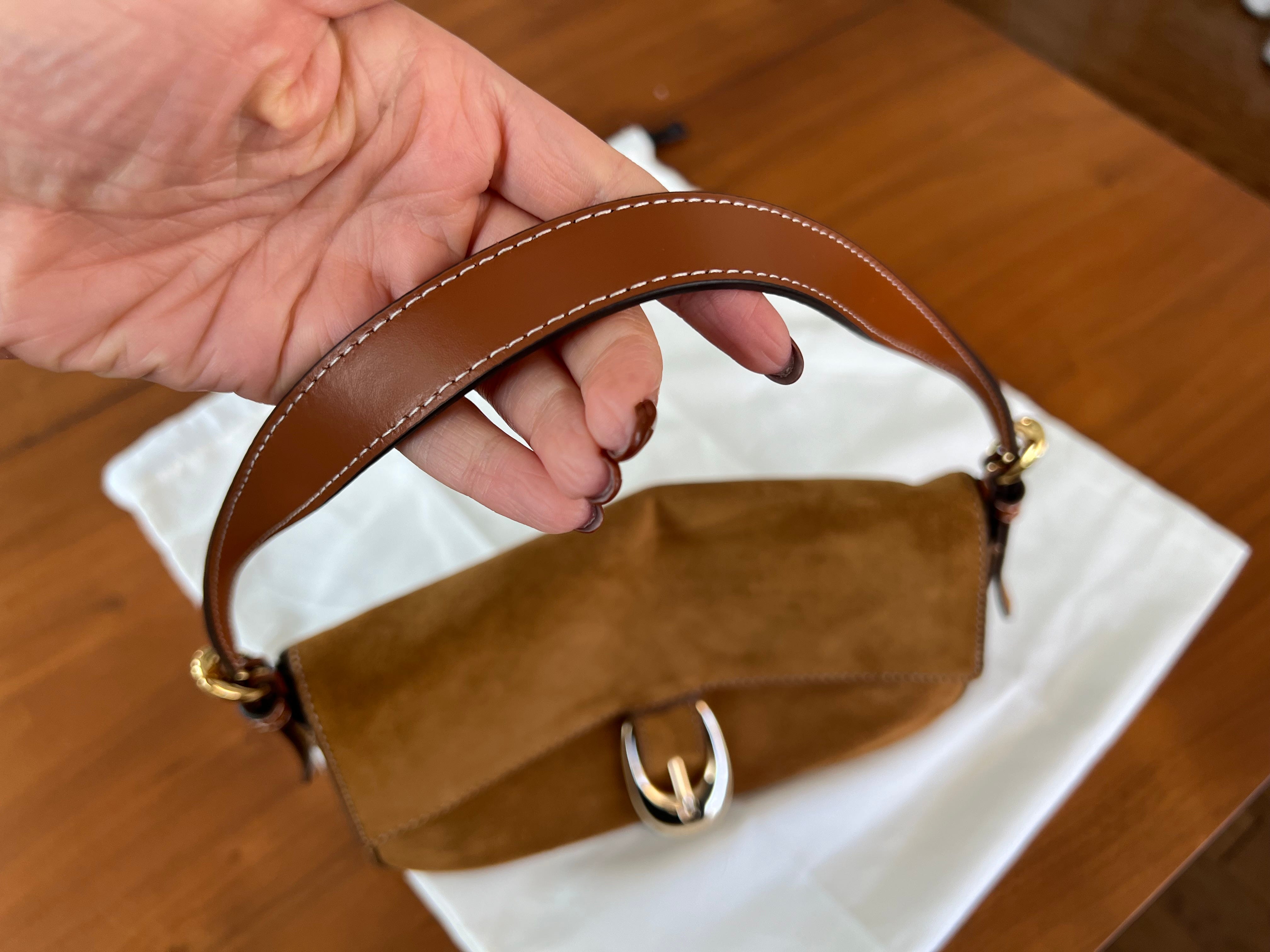 The Staud Harlow Suede Shoulder Bag - Cost per Fit