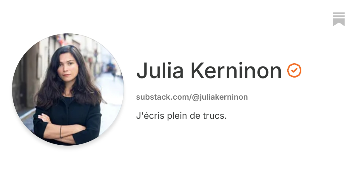 Julia Kerninon | Substack