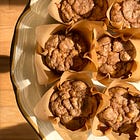 Banana cinnamon breakfast muffins (gluten-free)
