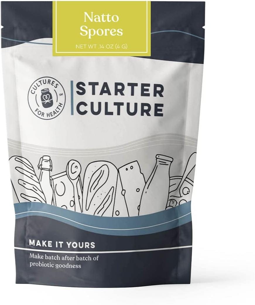 Cultures for Health Natto Starter Spores | Traditional Soybean Japanese Food | Great Source of ...