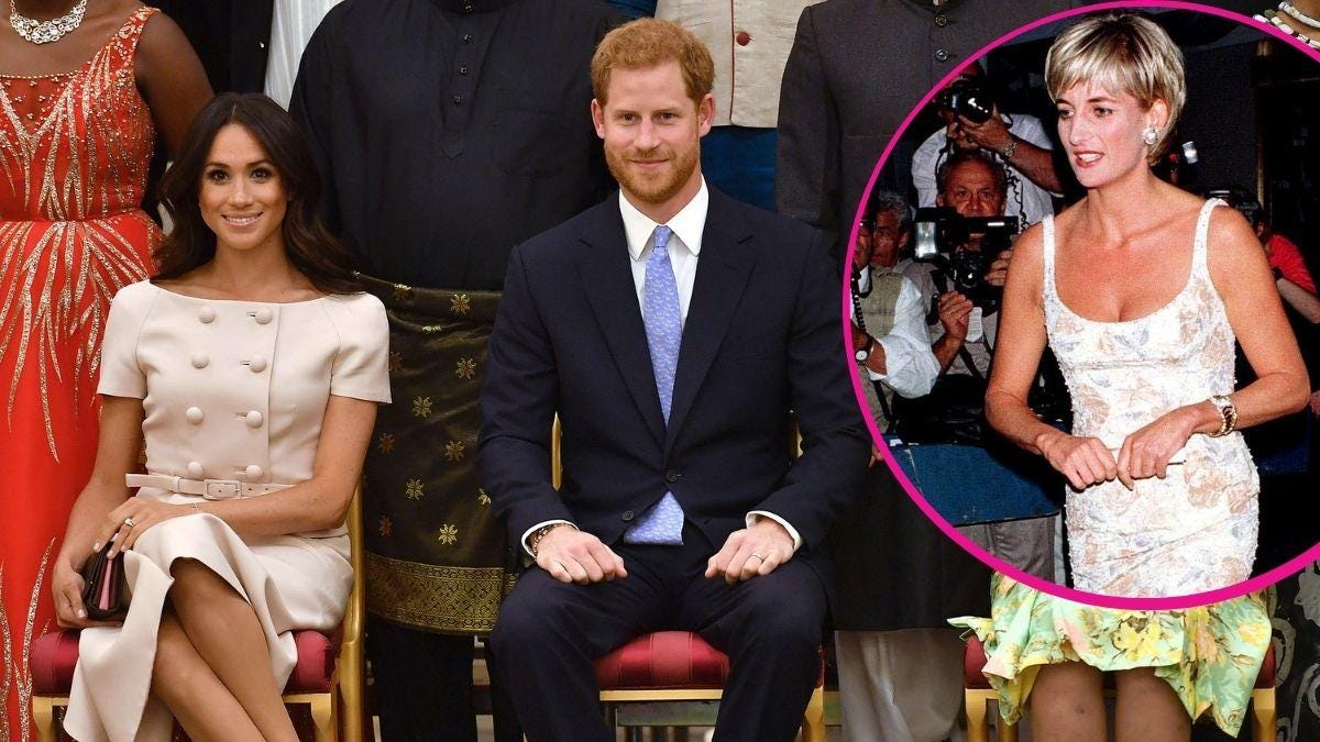 image of harry, meghan, Diana image of harry, meghan, Diana
