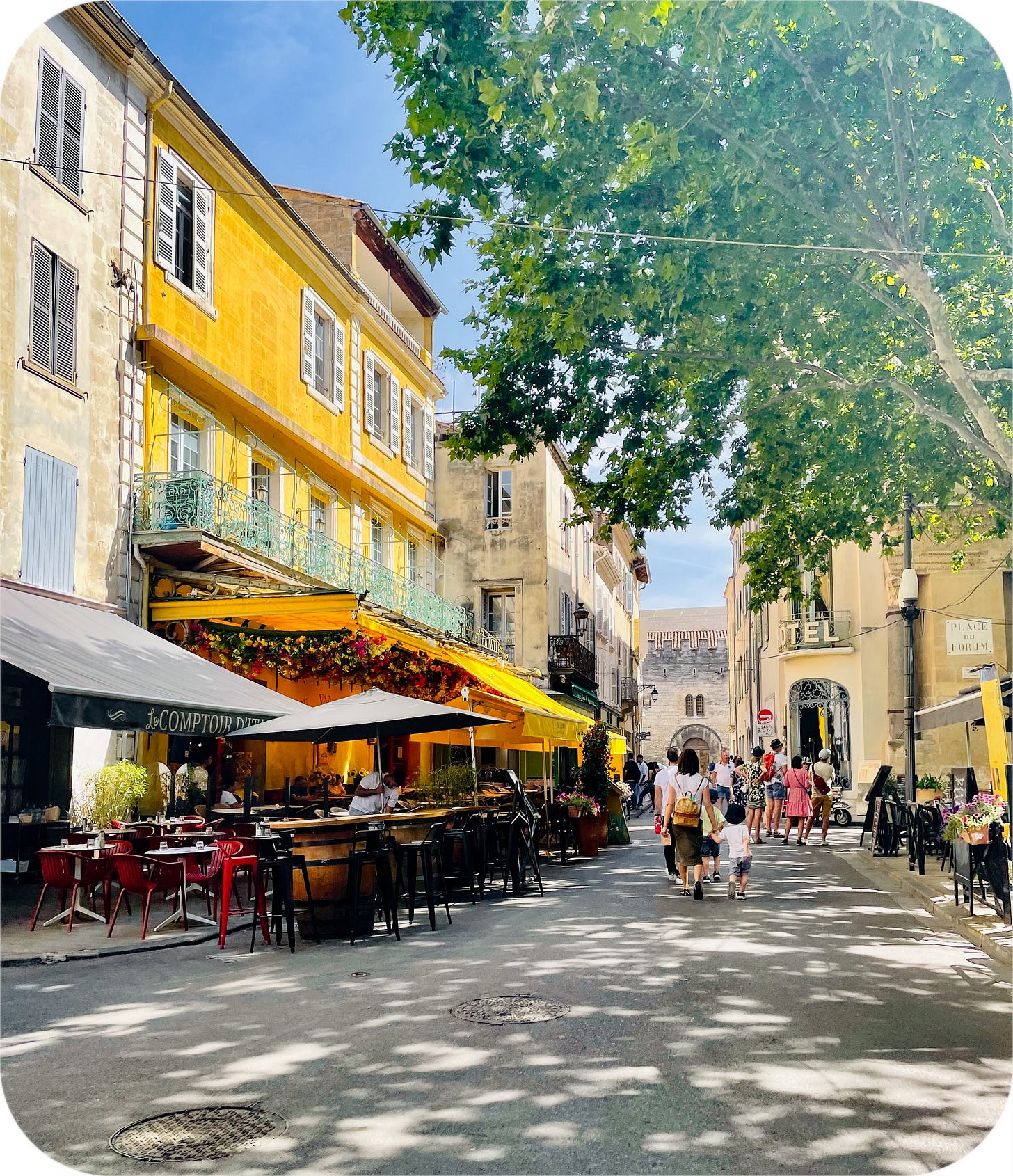 Van Gogh's cafe, Arles, France.