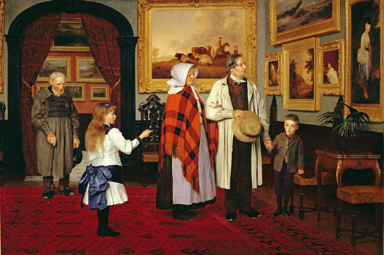 The Picture Gallery by James Hayllar