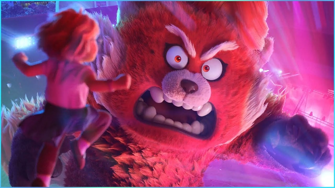 Mei Mei vs Her Mother in Panda Form | Turning Red - YouTube