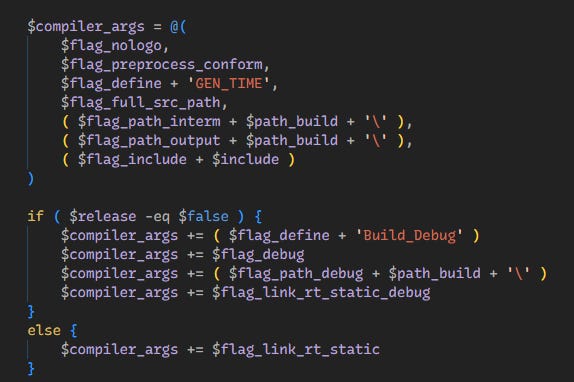 C/C++ Toolchain usage on Windows from scratch with just PowerShell