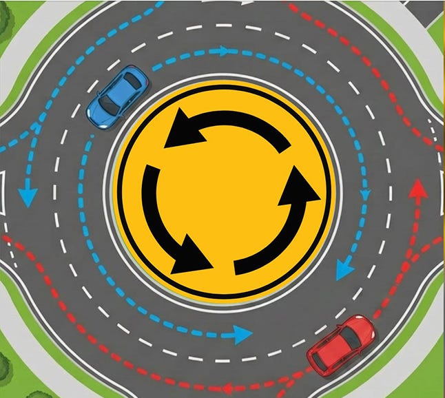 Manatee County Urges Drivers to Use Caution at Roundabouts
