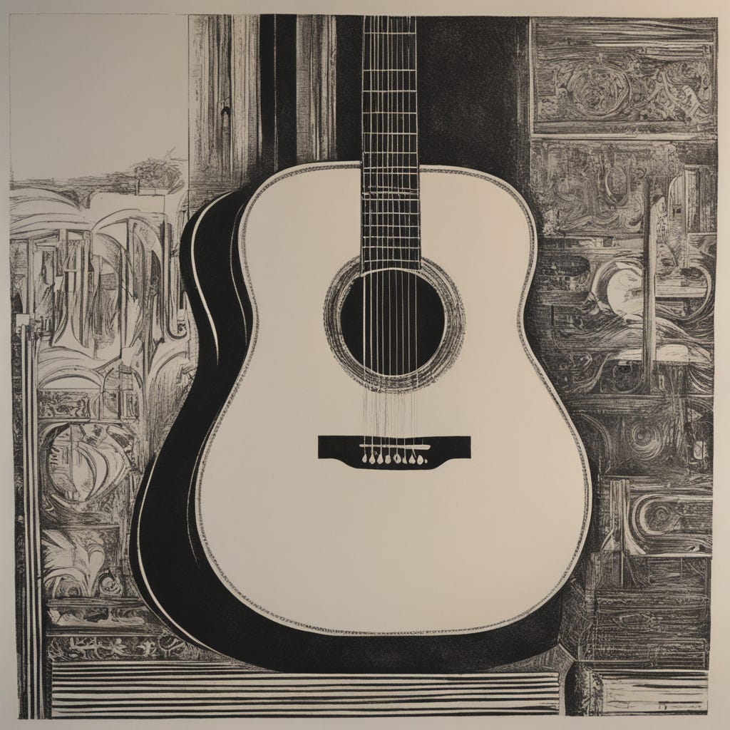What my guitar is teaching me about being in tune; rediscovering how to tune into my nervous system and cultivate my perceptive skills