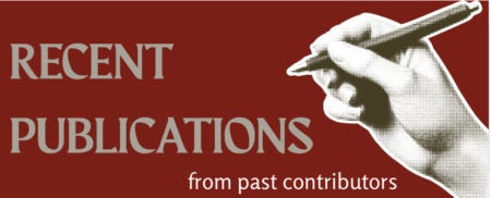 Feature image for January + February Contributor Publications