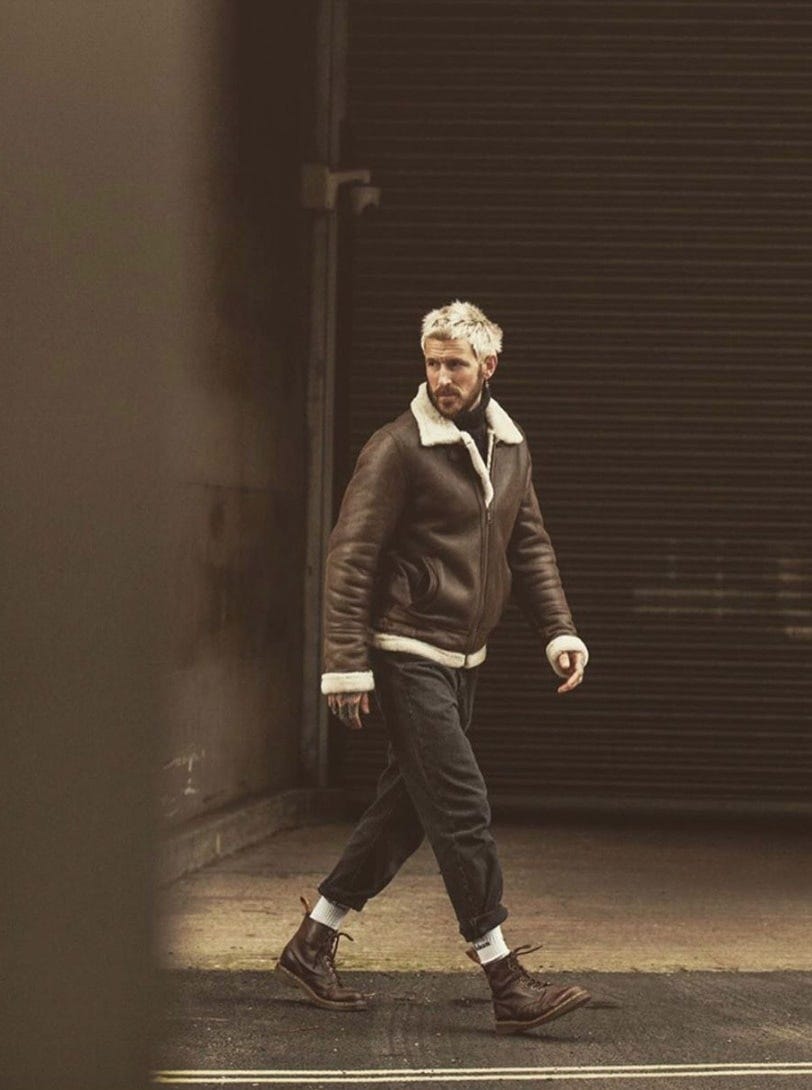 the blake hedley buckley bournville shearling leather jacket the blake hedley buckley bournville shearling leather jacket