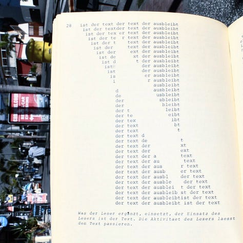 Claus Bremer, Anlaesse, Luchterhand, Neuwied & Berlin, 1970 [konkretpoesi. © Claus Bremer]