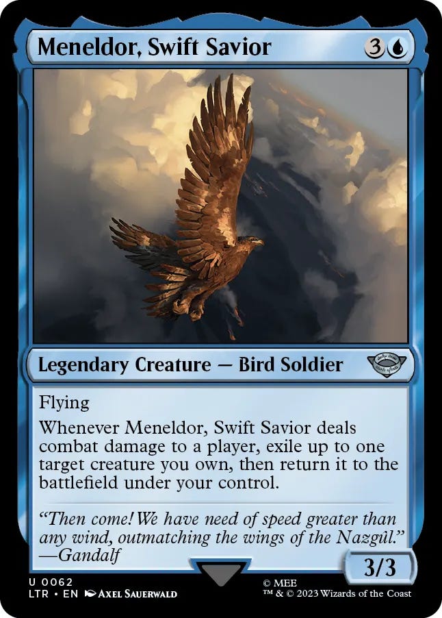 Meneldor, Swift Savior Meneldor, Swift Savior