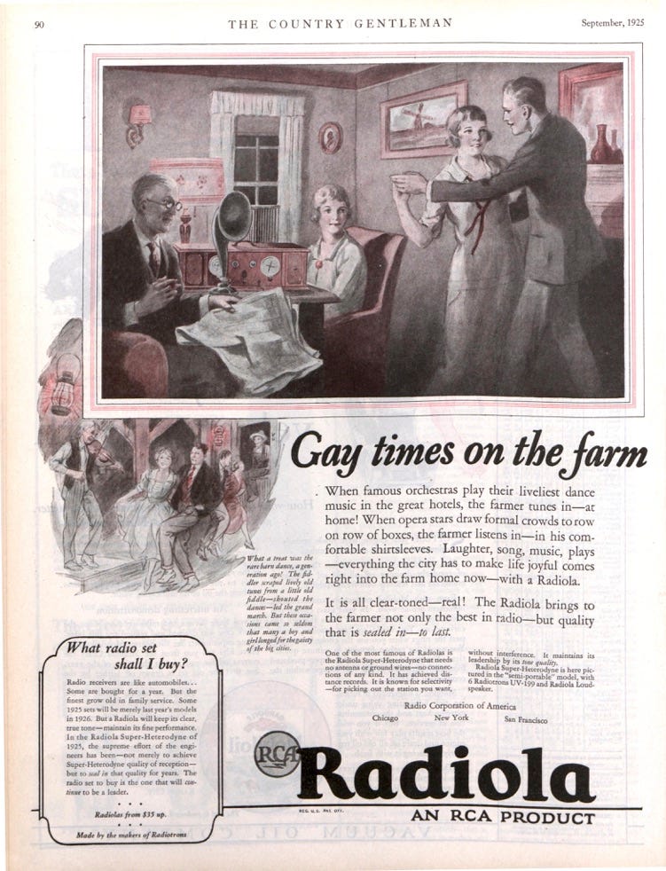 Vintage Advertising: RCA's 1920s Radios | The Saturday Evening Post Vintage Advertising: RCA's 1920s Radios | The Saturday Evening Post