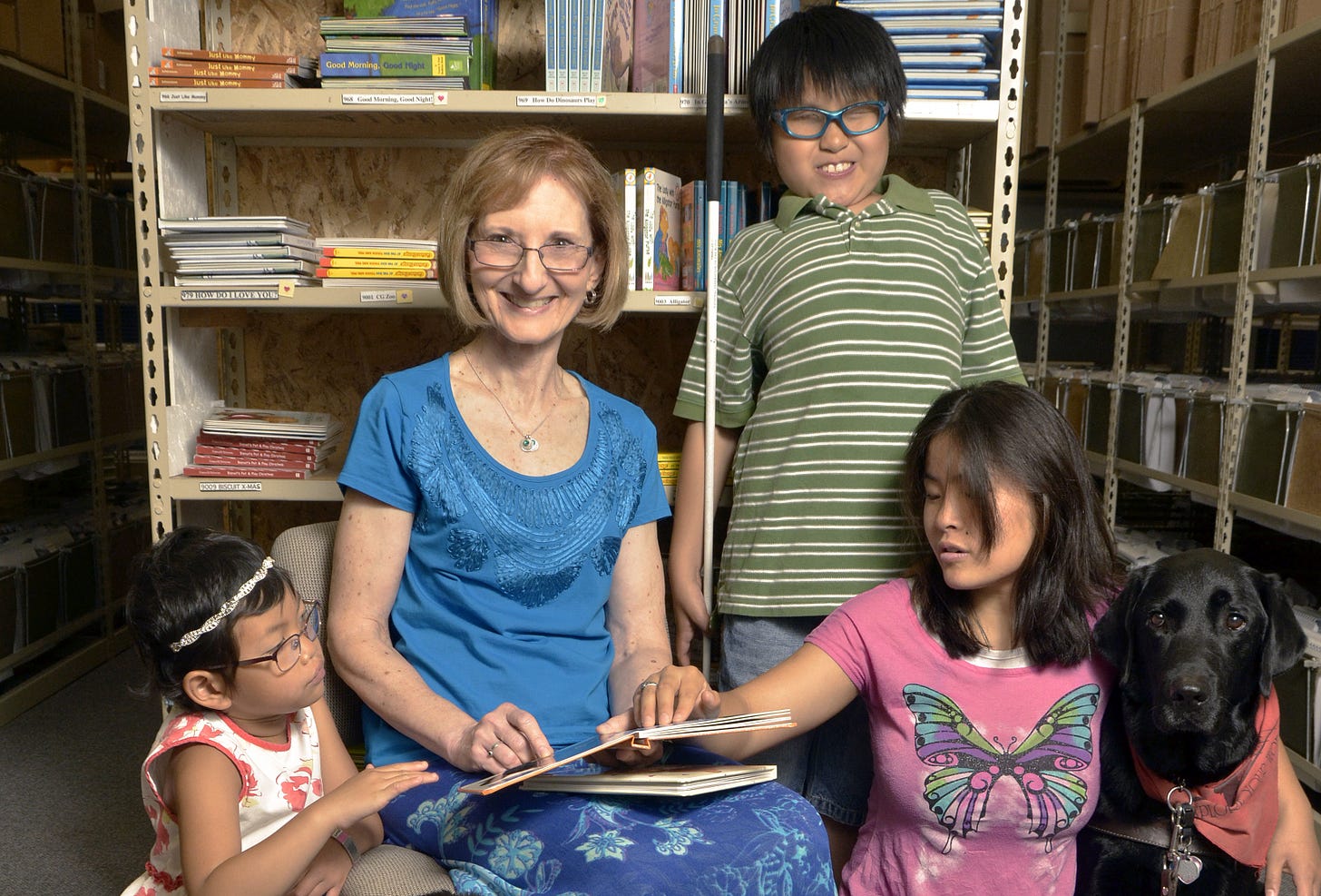 Deb &amp; Kids - seedlings