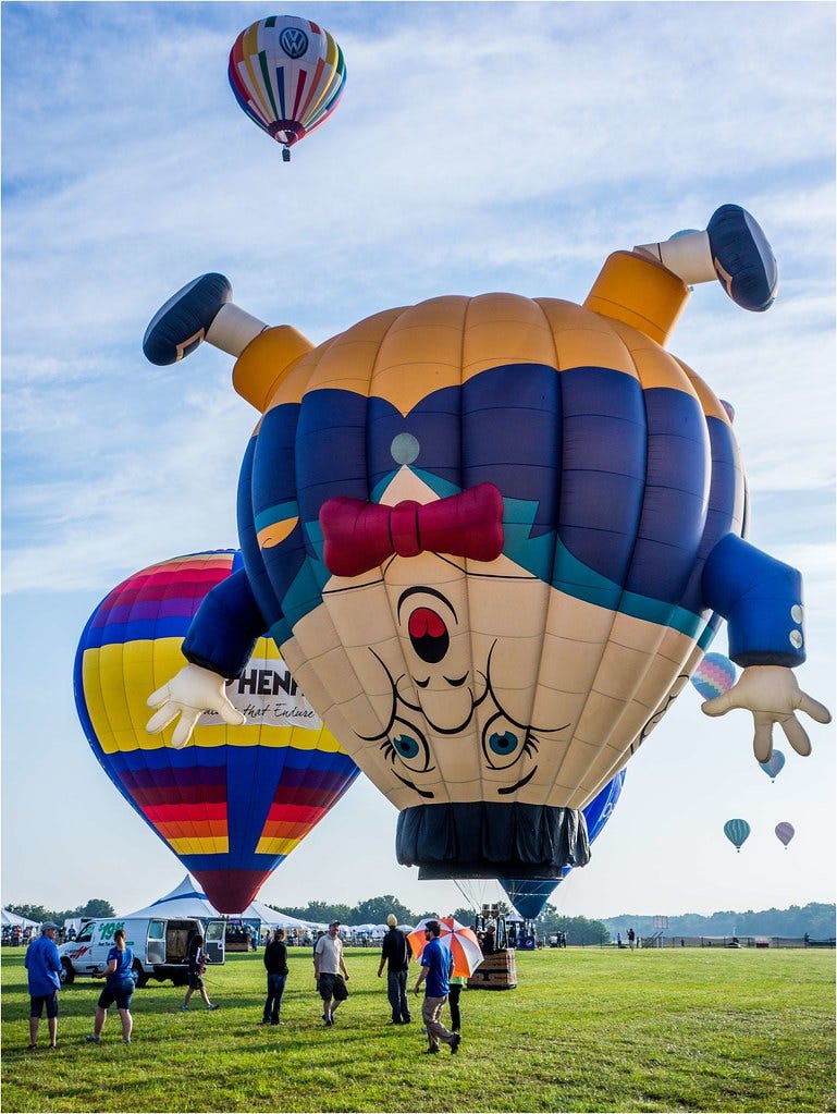 NJ Hot Air Balloon Festival 2013 - Humpty Dumpty