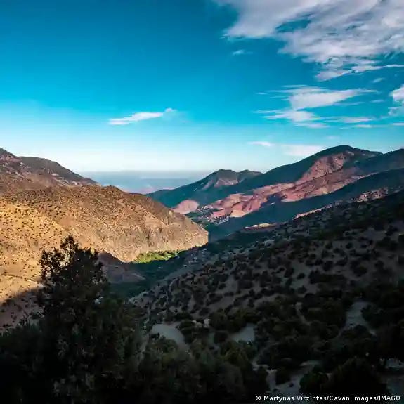 The Atlas Mountains in Morocco The Atlas Mountains in Morocco