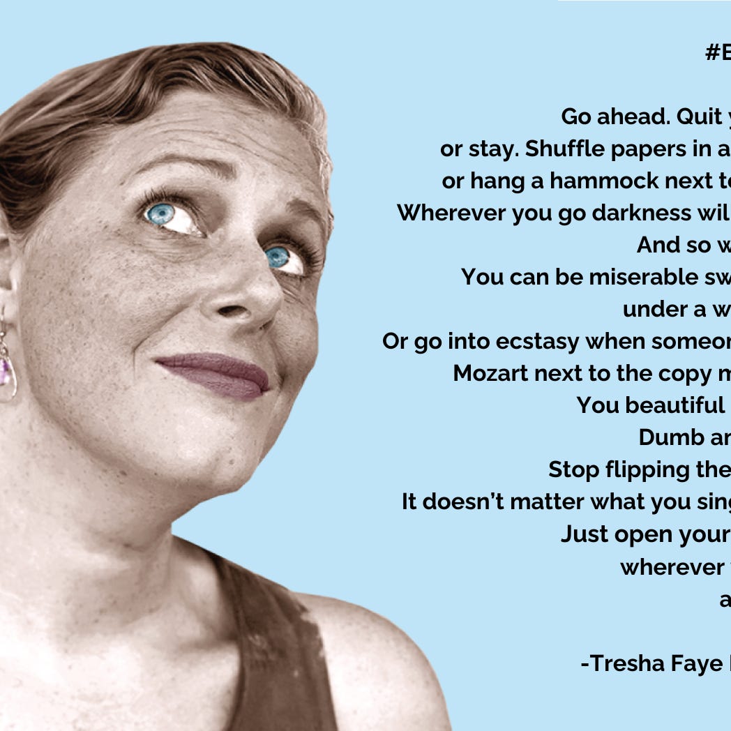 The Poetry Salon with Tresha Faye Haefner and Friends