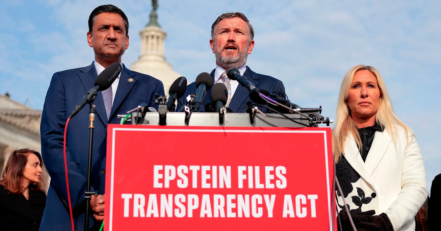 House votes to approve releasing the Epstein files by a near unanimous  margin - OPB