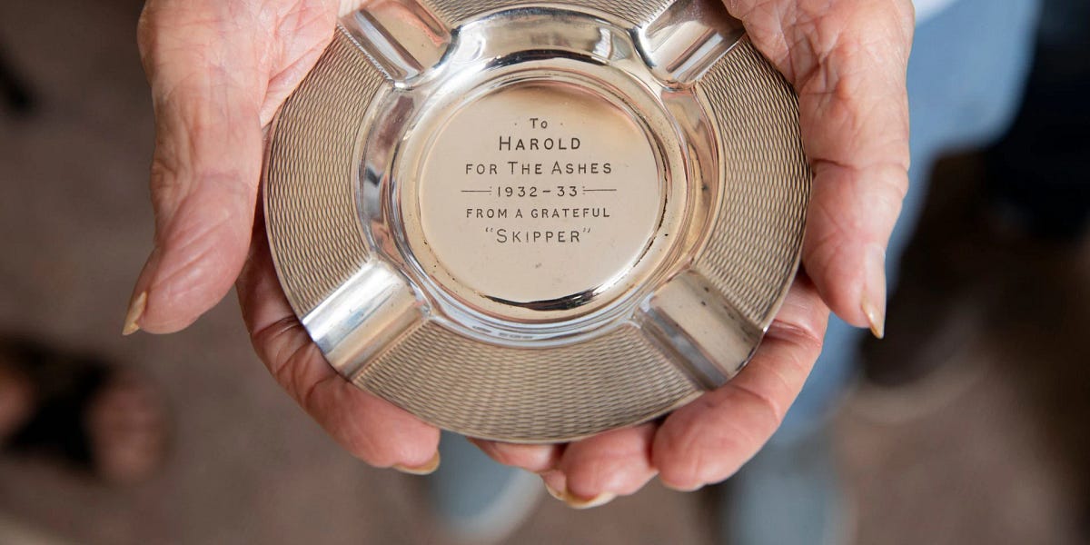 A 30-year quest for Ashes memorabilia