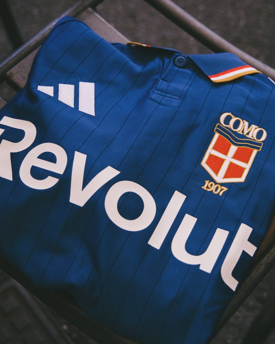 No More Uber: Revolut Becomes Como 1907 Main Sponsor From 26-27 Season - Footy Headlines