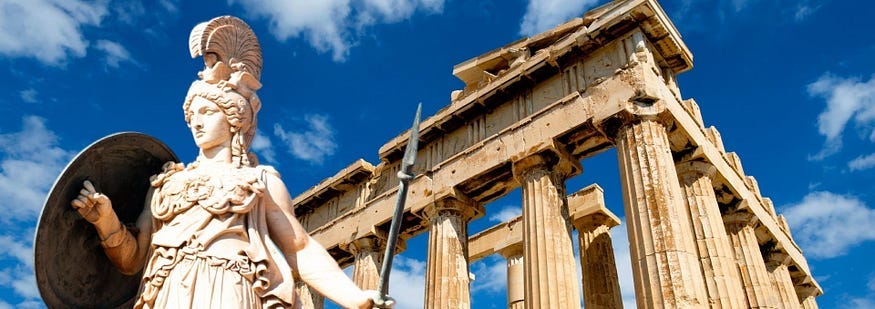 Athena, godess of wisdom and war. Athena, godess of wisdom and war.