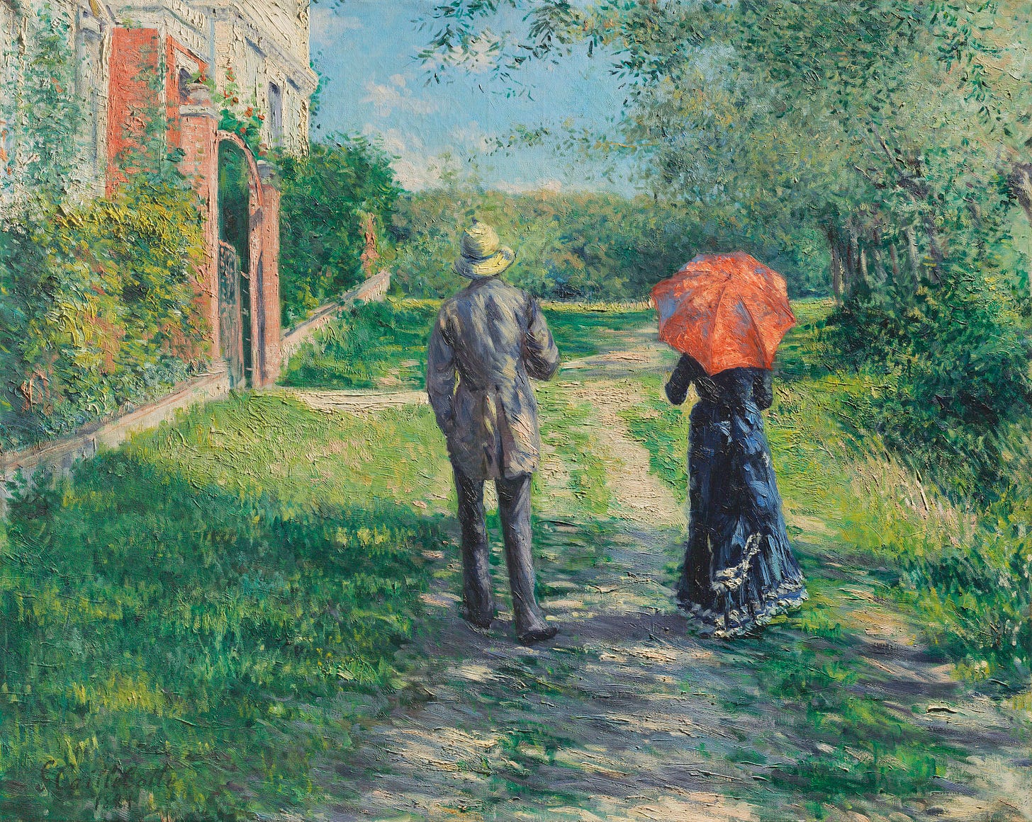 File:Gustave Caillebotte, 1881 - Chemin montant.jpg - Wikimedia Commons