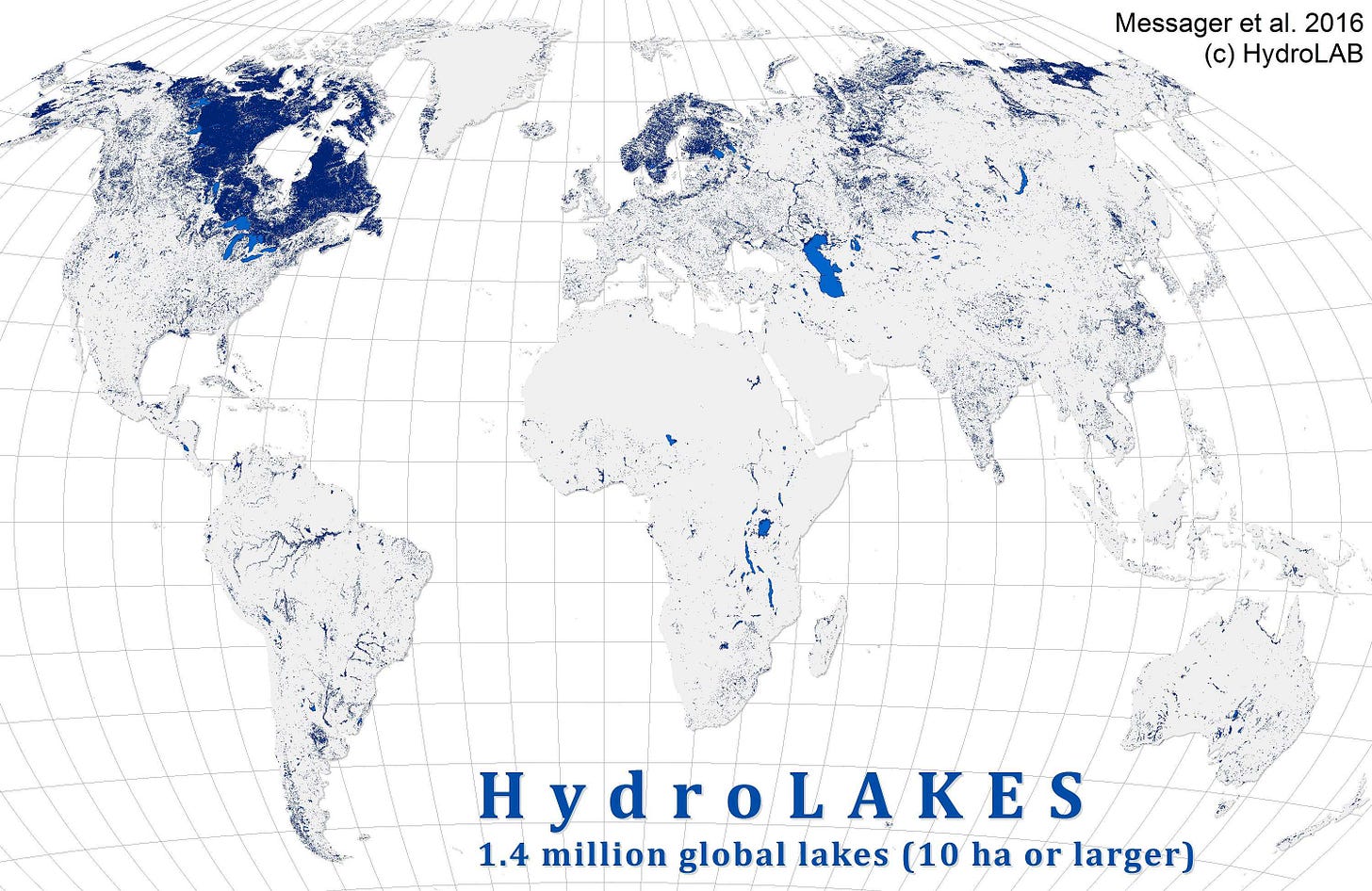 r/Maps - All the lakes in the world. r/Maps - All the lakes in the world.