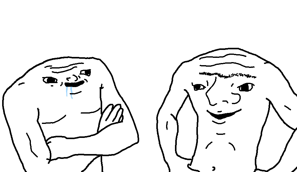 Brainlets Wojaks Blank Meme Template High Quality Brainlets Wojaks Blank Meme Template