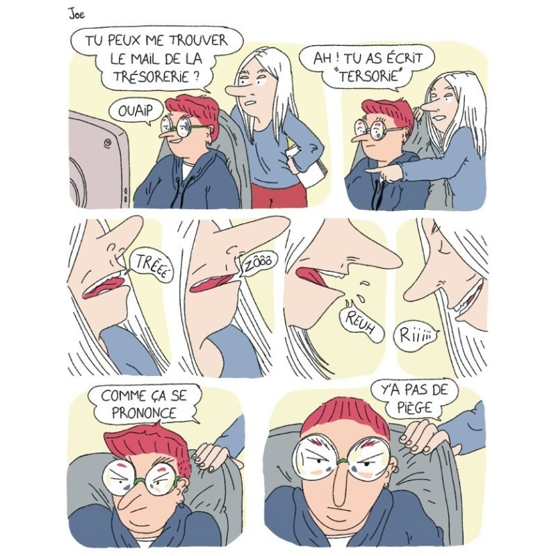 Extrait de la BD Dys et Ordinaire.