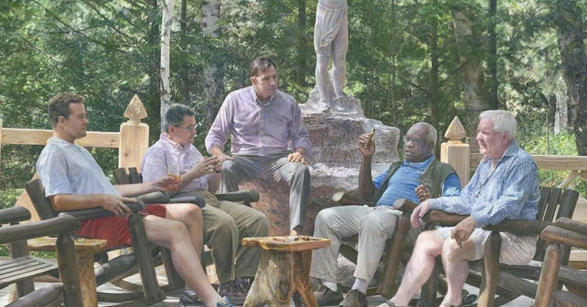 Supreme Court Justice Clarence Thomas Secretly Accepted Luxury Trips From Top GOP Donor: Report Supreme Court Justice Clarence Thomas Secretly Accepted Luxury Trips From Top GOP Donor: Report