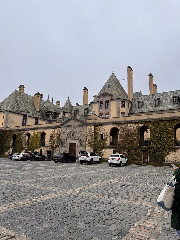 Oheka Castle, where episodes of Succession ("Hunting Party"), Madam Secretary, The Americans, and Gossip Girl was filmed.