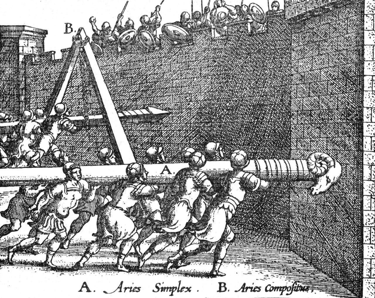 Battering Rams, Ancient Roman Warfare Poster Print by Science Source - Item # VARSCIBV2482 - Posterazzi Battering Rams, Ancient Roman Warfare Poster Print by Science Source - Item # VARSCIBV2482 - Posterazzi