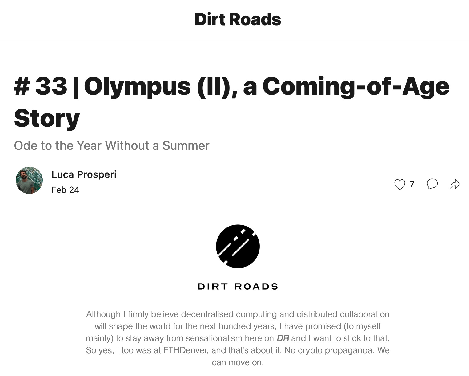 Podcast Conversation: Stablecoins, Curve Wars, and Olympus as Reserve  Currency, with DeFi Researcher Luca Prosperi